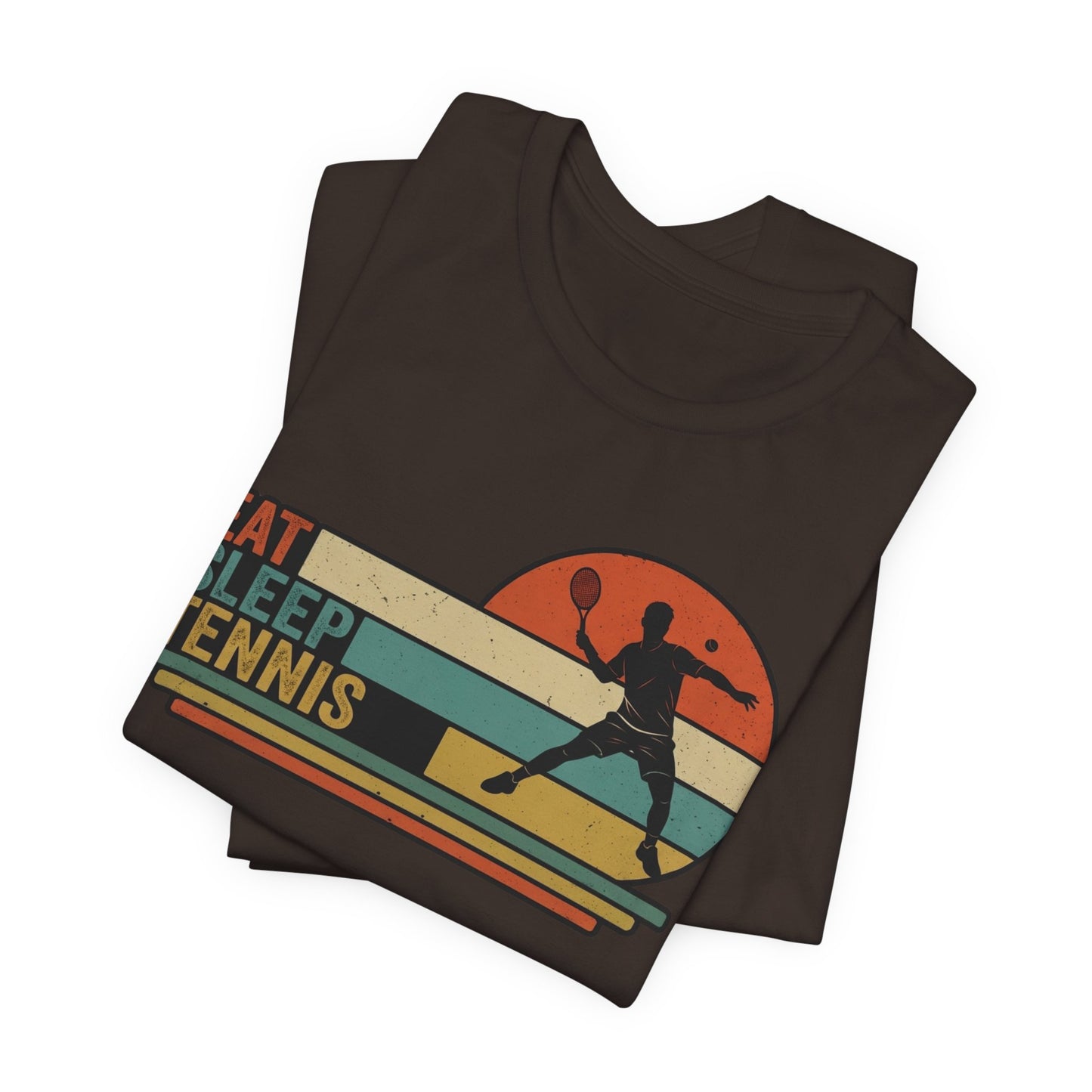 Eat Sleep Tennis Vintage Graphic Tee