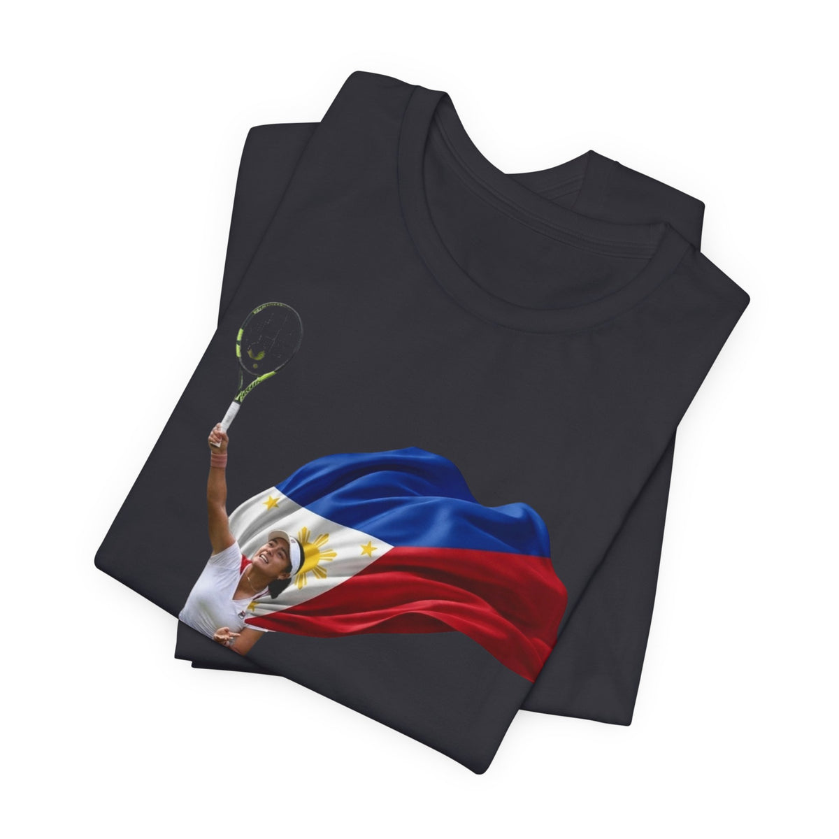 Alex Eala - Tennis Player with Philippine Flag T‑Shirt