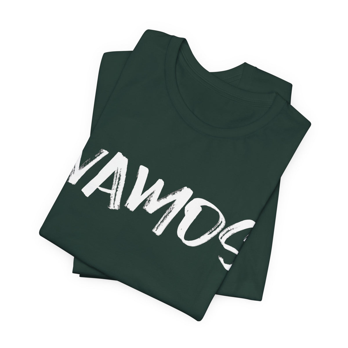 Vamos T-Shirt — Bold Brush Script Graphic Tee