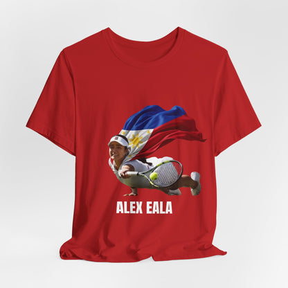 Tennis Superhero Tee — Philippine Flag Athlete Graphic
