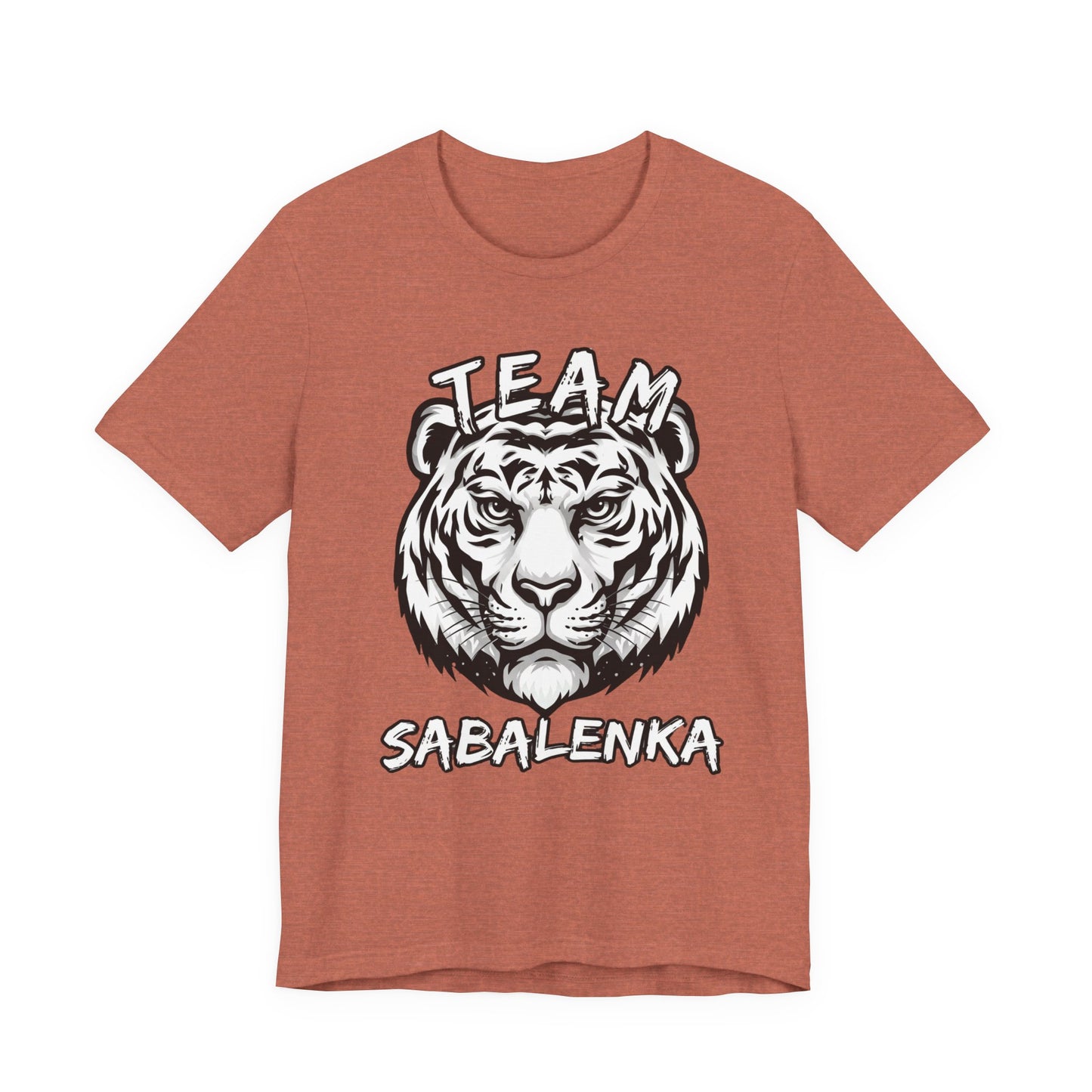 Team Sabalenka Tiger T-Shirt — Tennis Fan Tee