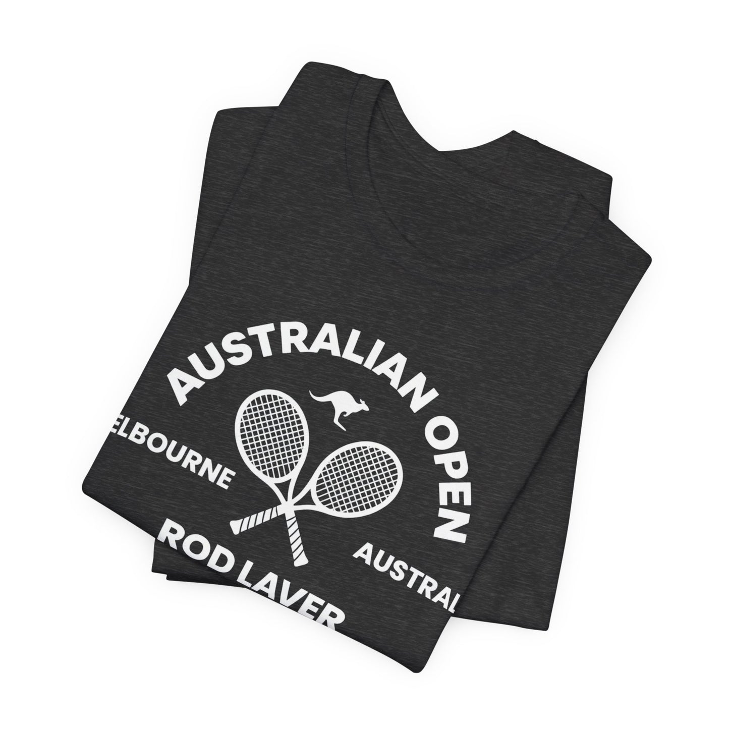Classic White Tennis Tee — Unisex Jersey Short Sleeve