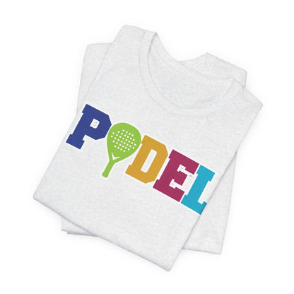 PÖDEL Paddle Tee – Colorful Pickleball Graphic T-Shirt