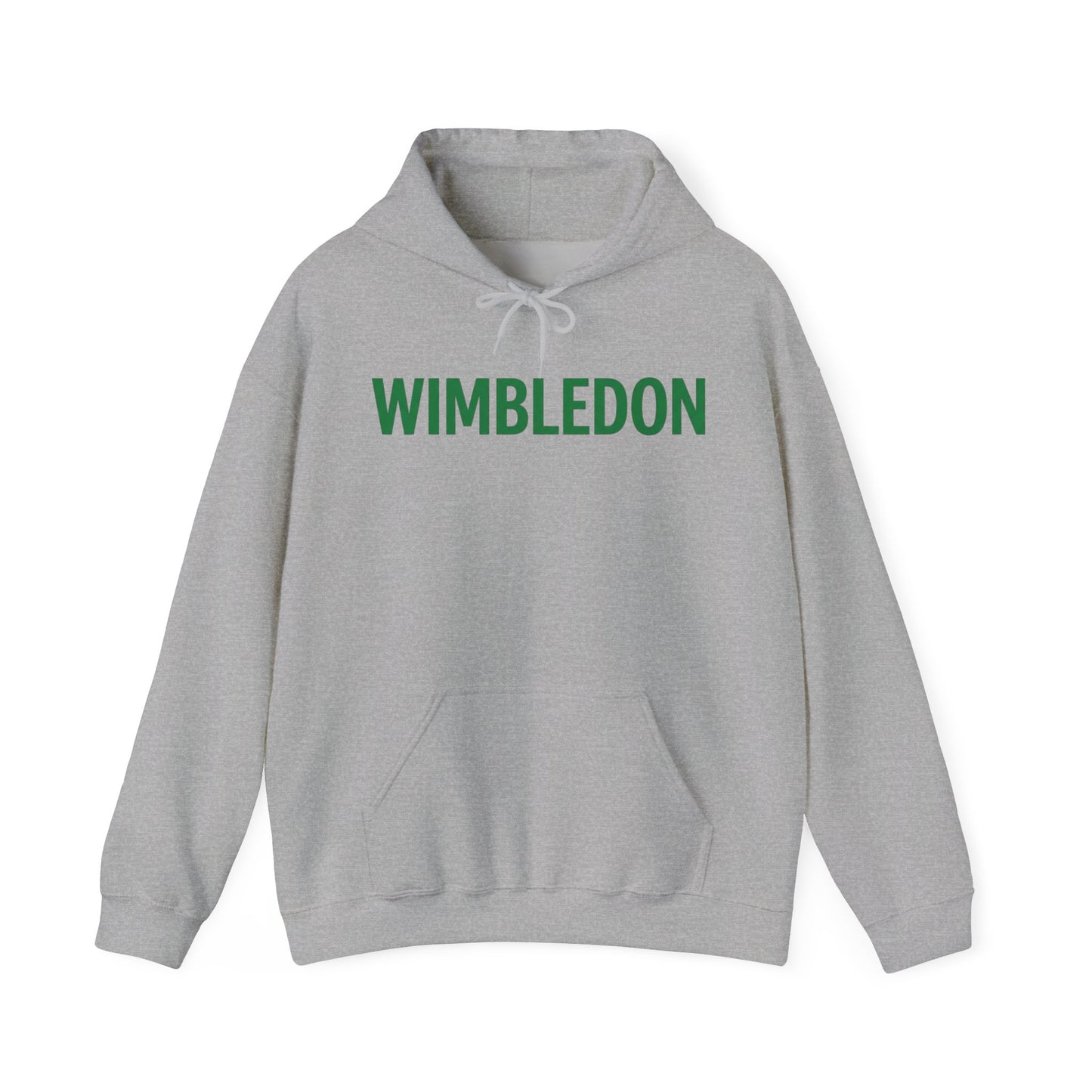Wimbledon Hoodie — Classic Green Tennis Logo Pullover