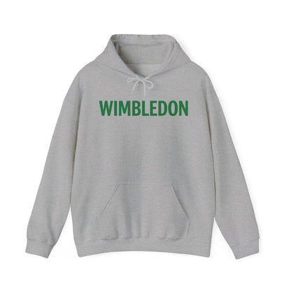 Wimbledon Hoodie — Classic Green Tennis Logo Pullover