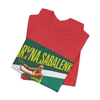 Aryna Sabalenka Tennis Tee – Women's Pro Player Graphic T-Shirt