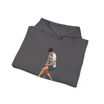 Vintage Tennis Hoodie — "It’s Carlos Alcaraz" Retro Tennis Illustration Sweatshirt