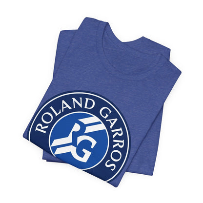 Roland-Garros Paris Logo Tee — French Open Tennis T-Shirt