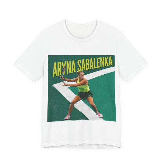 Aryna Sabalenka Tennis Tee – Women's Pro Player Graphic T-Shirt