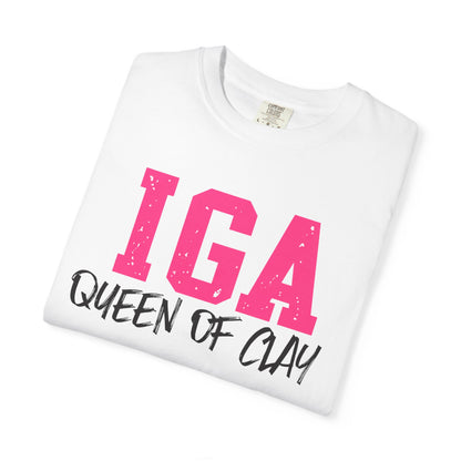 IGA Swiatek - Queen of Clay T-Shirt — Funny Pottery Mom Shirt