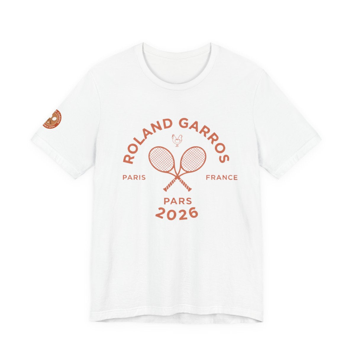Roland Garros 2026 Tennis Tee – Paris Tournament Graphic T-Shirt