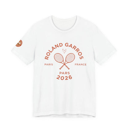 Roland Garros 2026 Tennis Tee – Paris Tournament Graphic T-Shirt